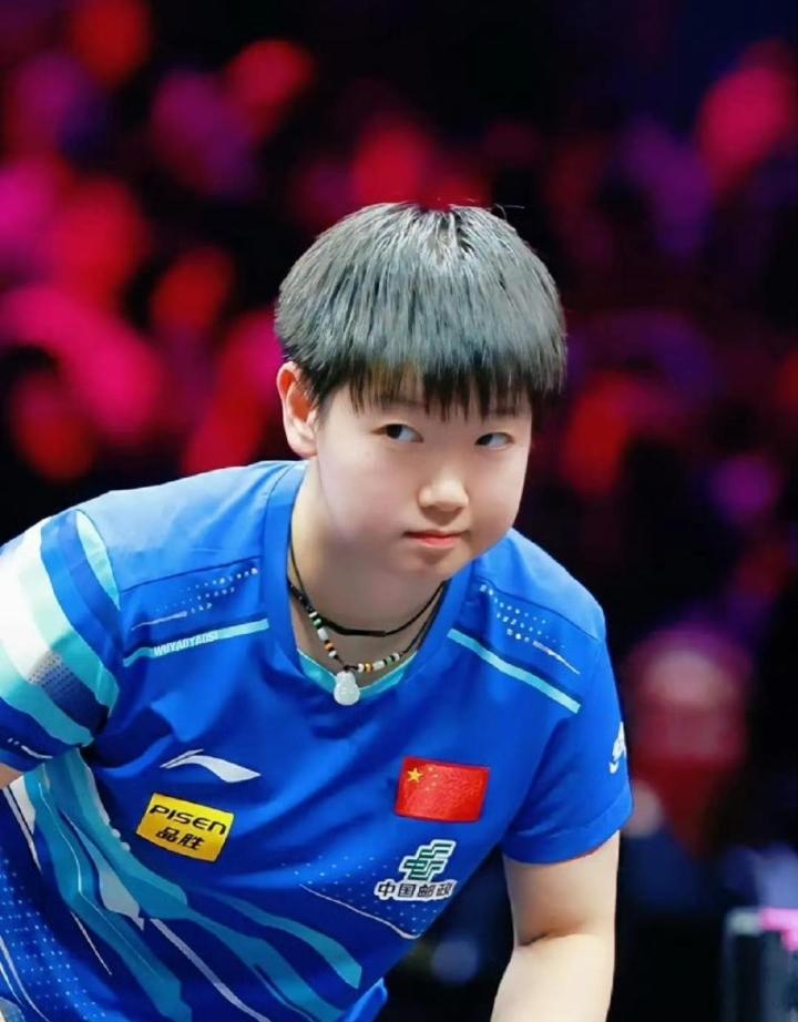 今天写啥都没有流量，一点动力都没有了！突然看到孙颖莎，看到她帅爆了，看到她在赛场