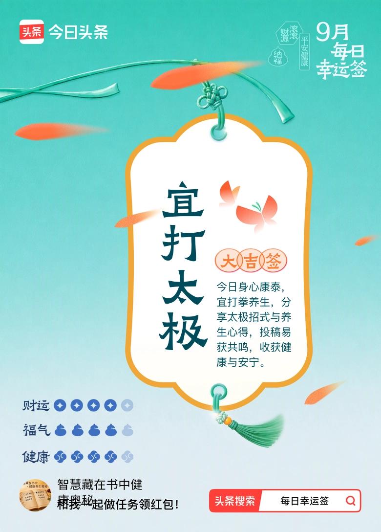 **今日身心康泰，宜打拳养生｜一招太极，安顿身心**

清晨五点半，露珠还挂在梧