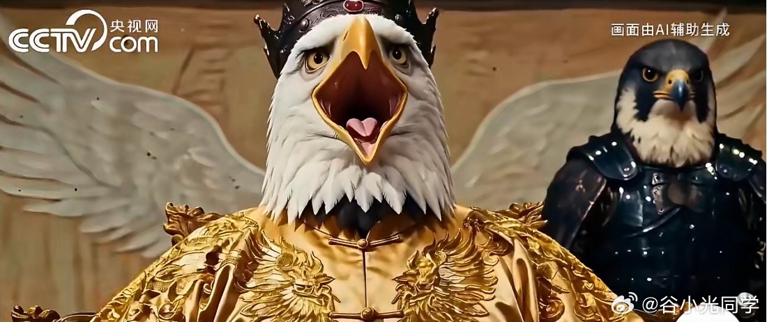 CCTV官方发布的AI生成视频AI短视频趋势有点势不可挡了呀，CCTV都在发AI