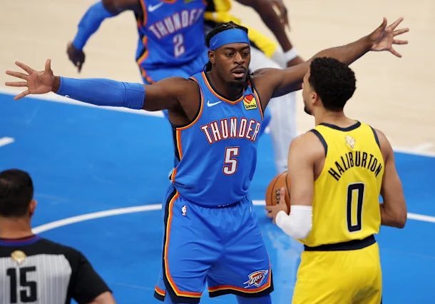在NBA总决赛中，当多尔特防守哈利伯顿时，他的投篮命中率只有 20%，并且只创造