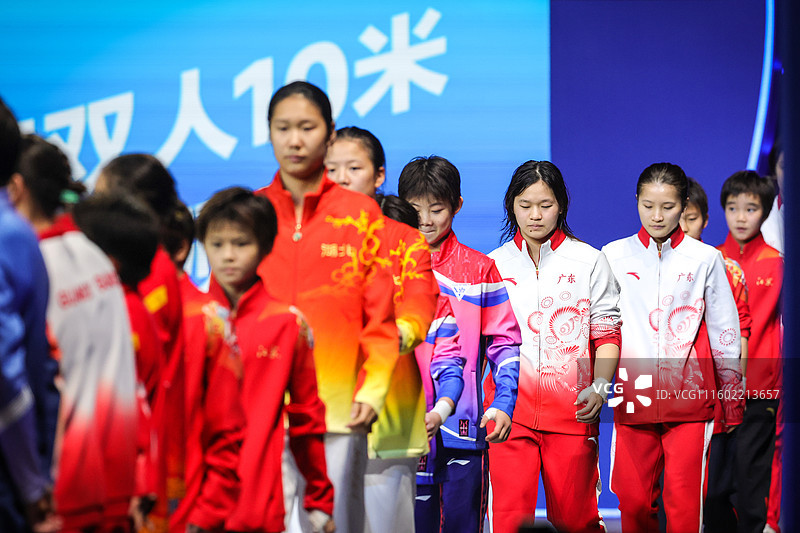 全运会跳水女子双人10米台251106全运跳水女子双人预赛 | VCG全红婵 ​