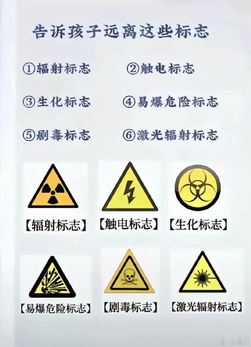 24岁小伙上班6天误触辐射源即将截肢 大家一定要记住辐射的标志，然后远离，看到这