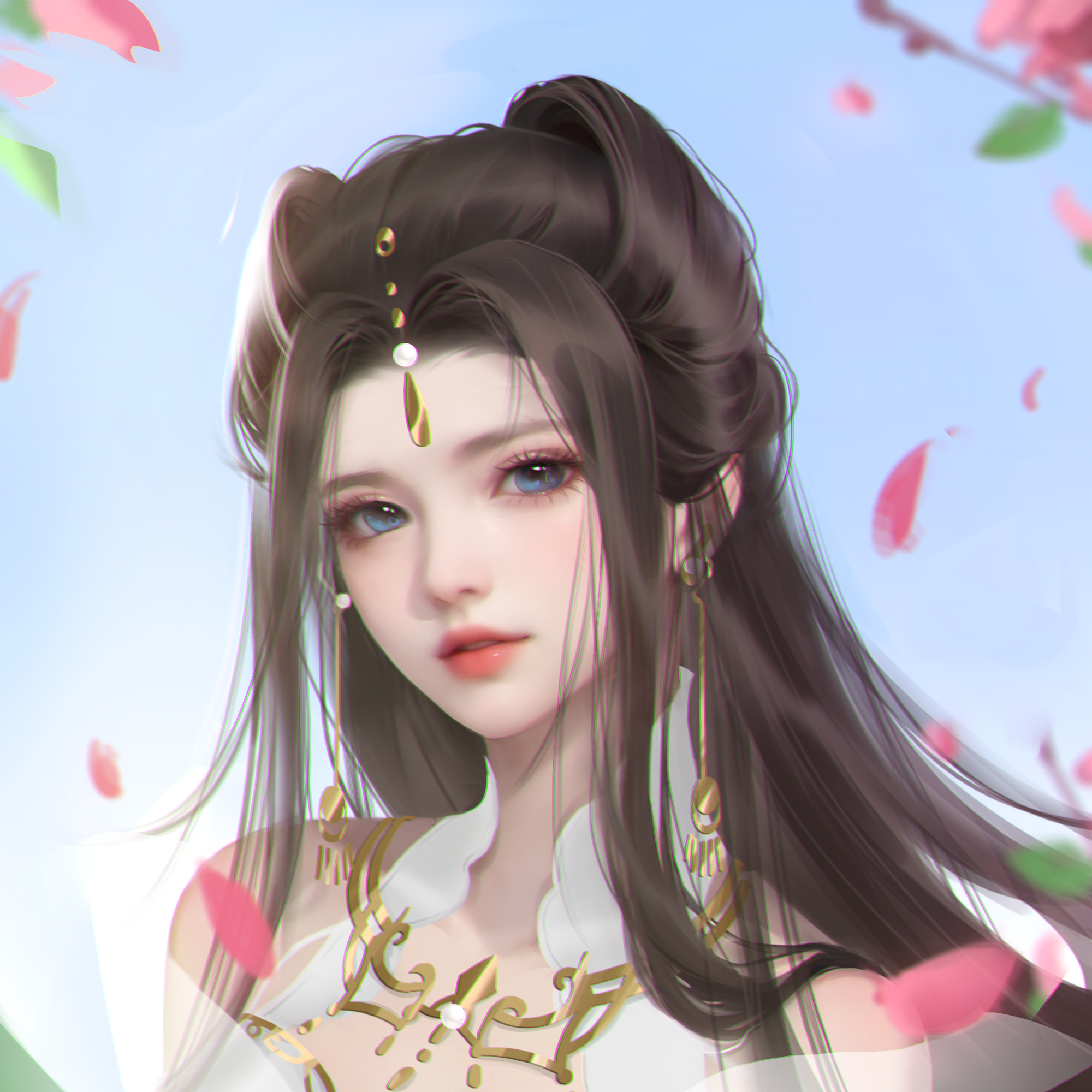 焰灵姬1124生日快乐 天行九歌焰灵姬朱雀 焰灵姬素袂轻沾粉瓣香，红衫漫卷落华长