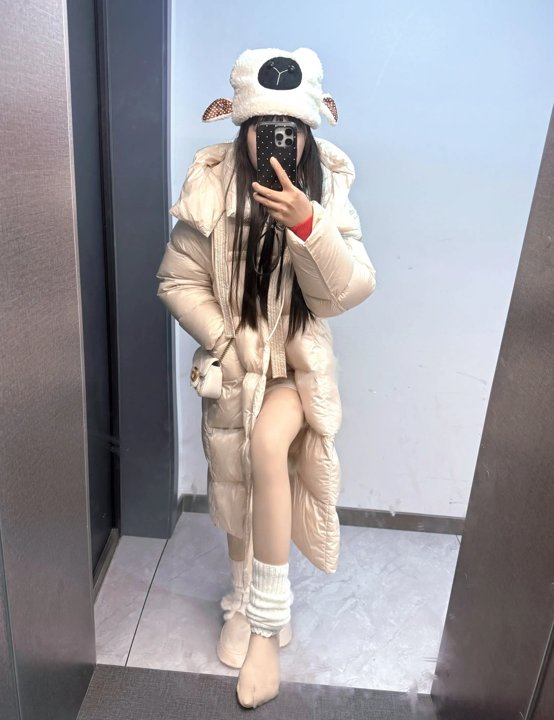 好冷，穿上我的大鹅🦢