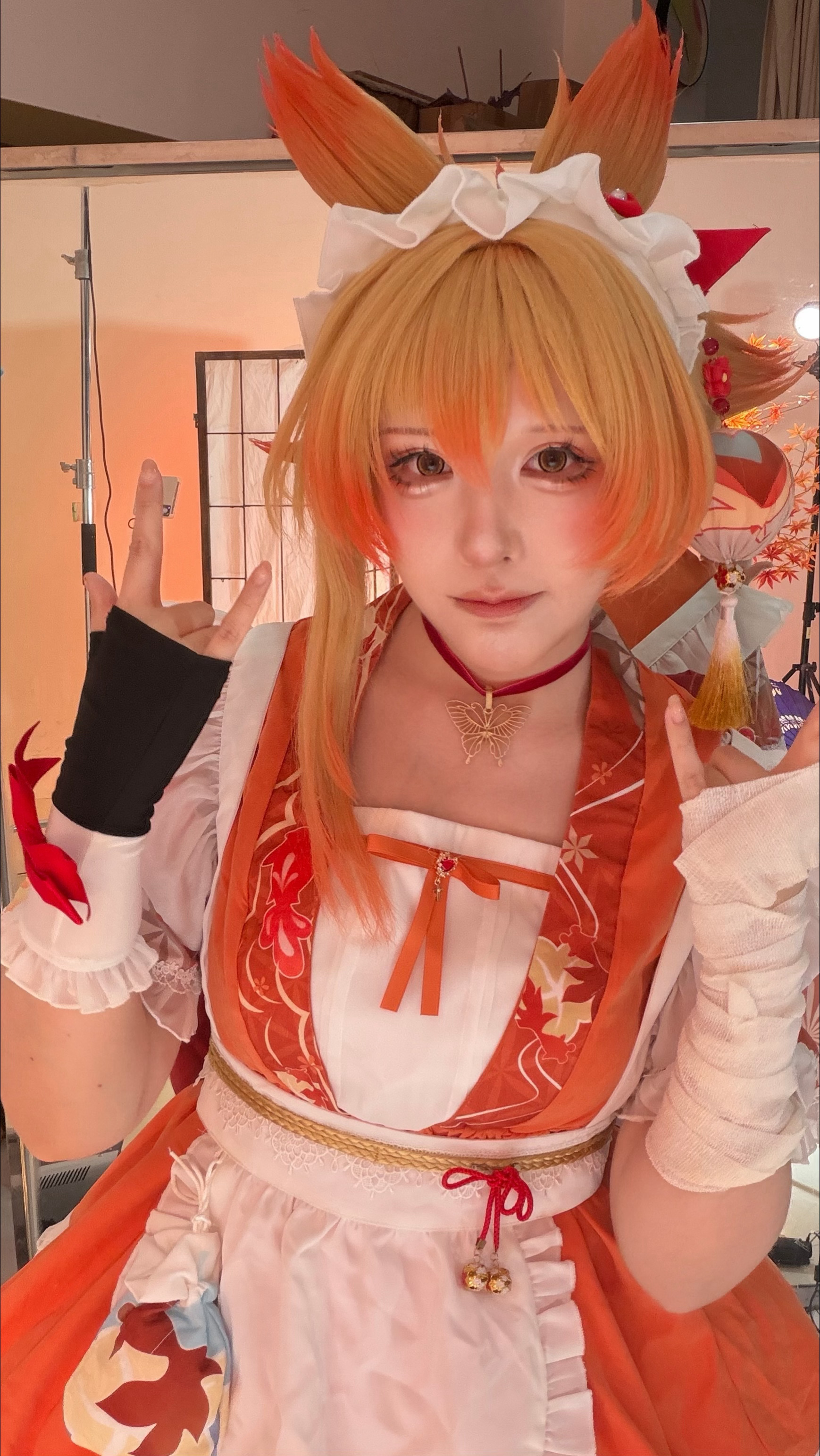 原神  发发自拍宵宫cos原神原神挪德卡莱二创