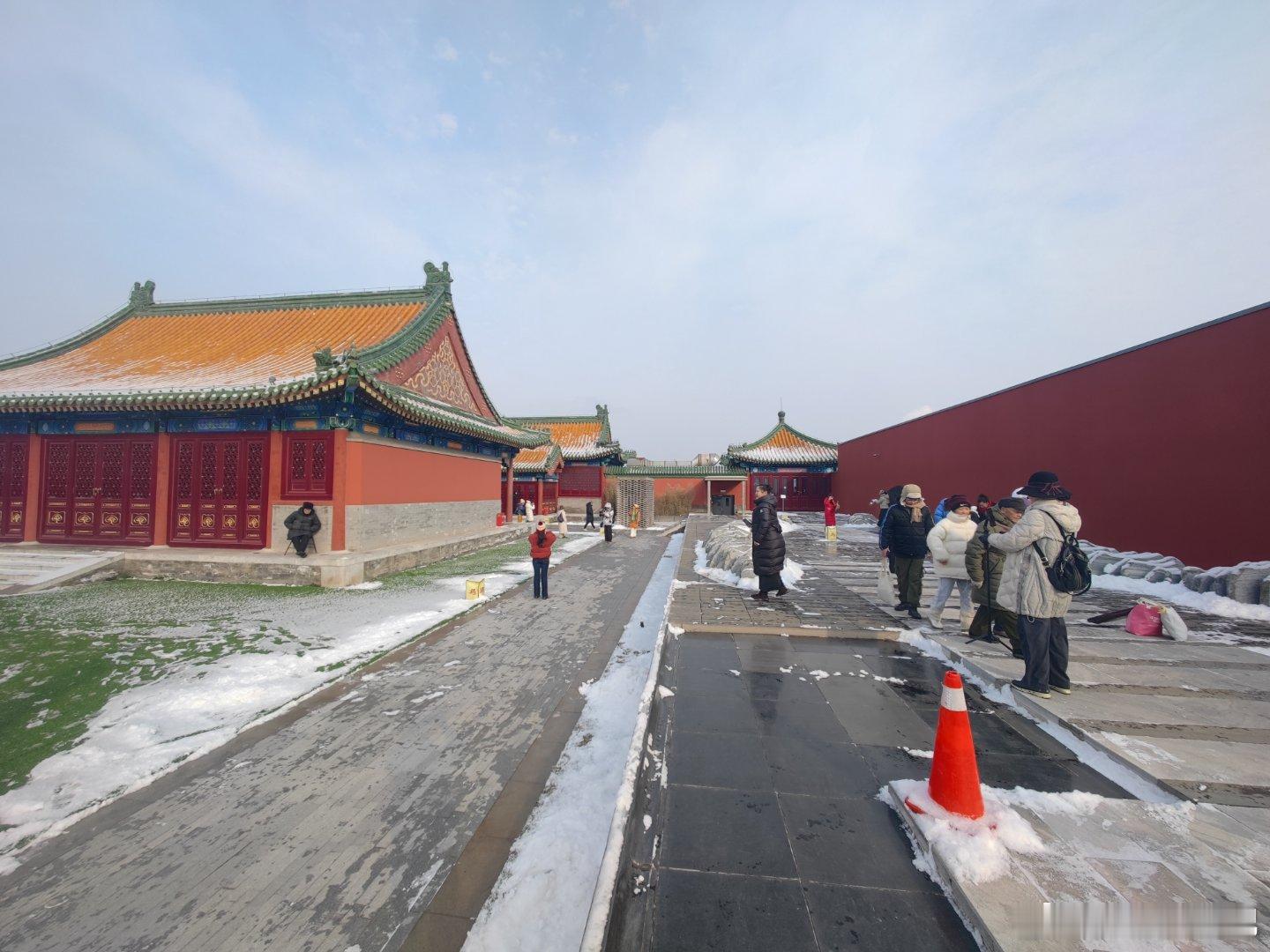 隆福寺天台雪景  摄影