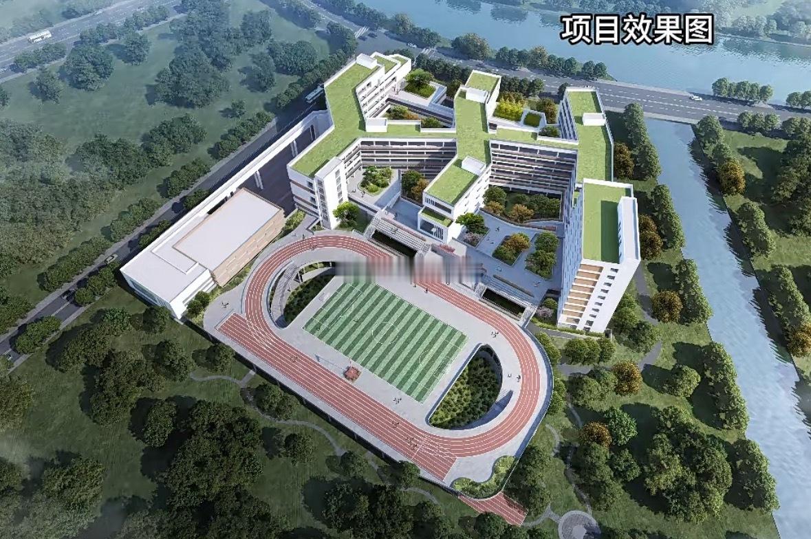 闽侯县汽车城学校即将开工建设！效果图长这样：近年来，东南汽车城产业人口加速集聚，