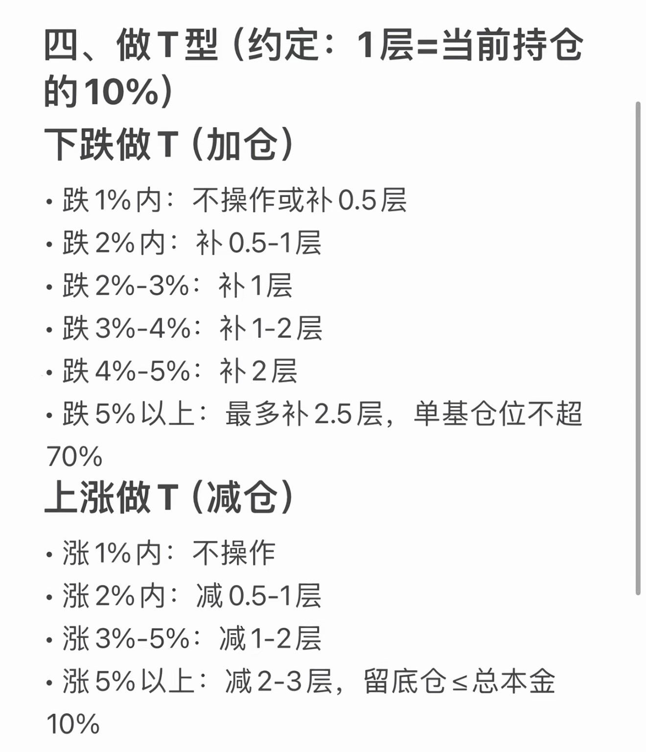 最近在学习做T 