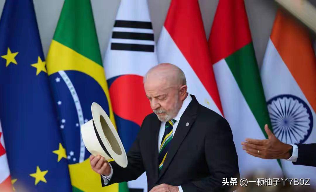 这次G7峰会法国准备了五份合作声明，本想拉着受邀各国一起签字撑场面，巴西总统卢拉