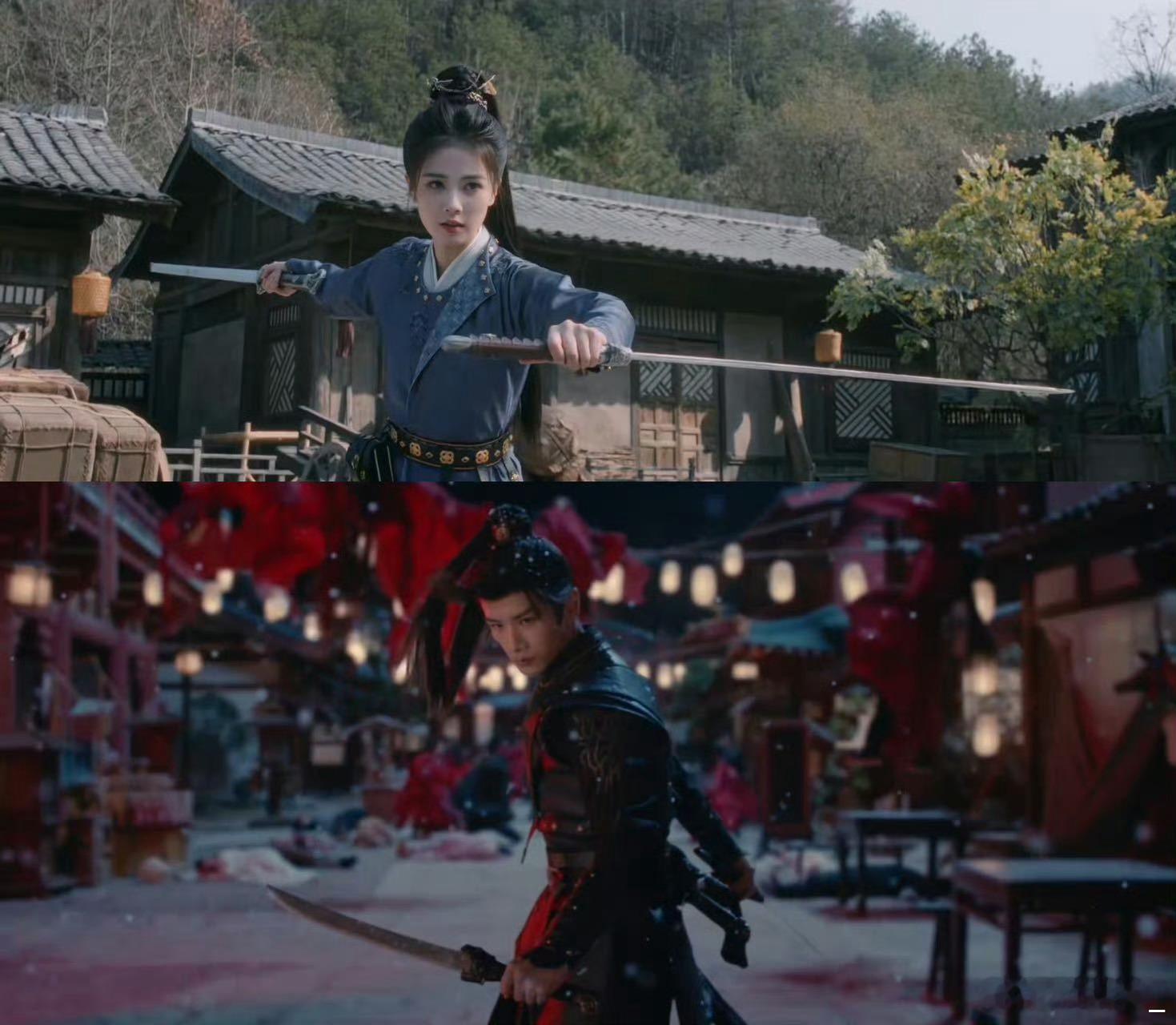 唐宫奇案之青雾风鸣 我的评分：白鹿赵弈钦打戏只想刀马刀马唐宫奇案 白鹿和赵弈钦师