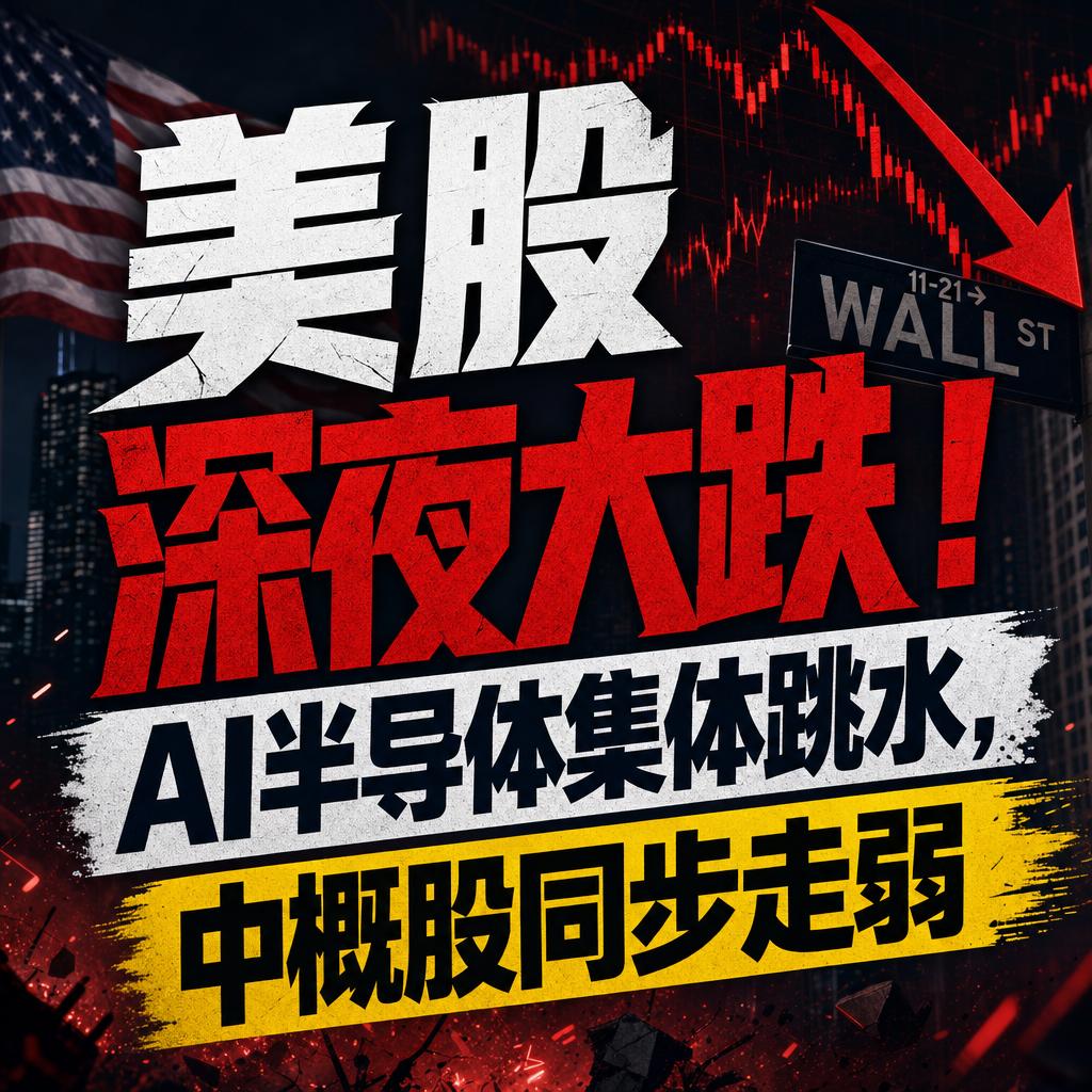 美股科技股跳水背后三大信号值得关注
美股隔夜上演了一场科技股集体跳水。
道指收盘