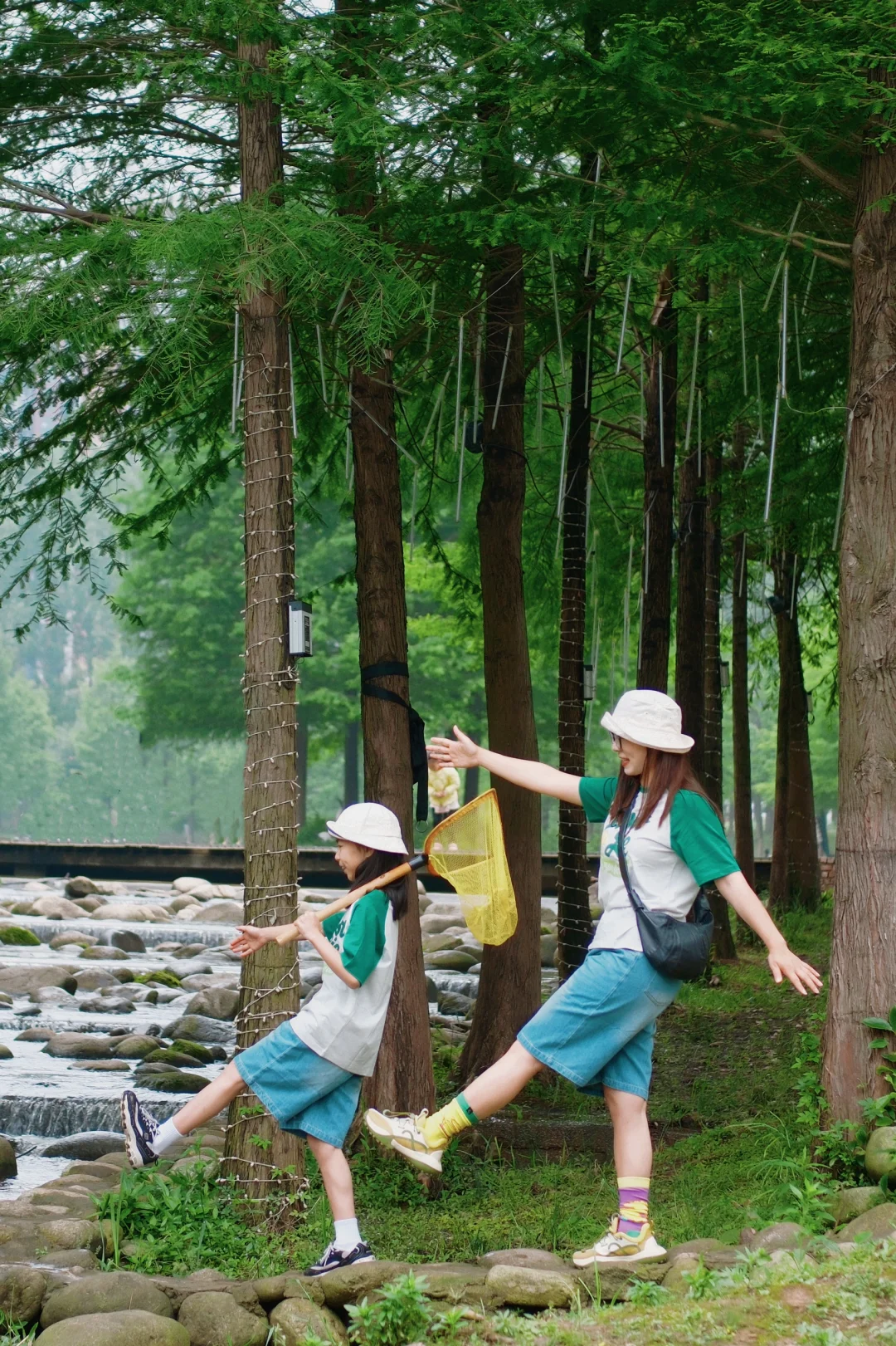 武汉公交直达的公园❗️可以露营🏕️溯溪钓虾