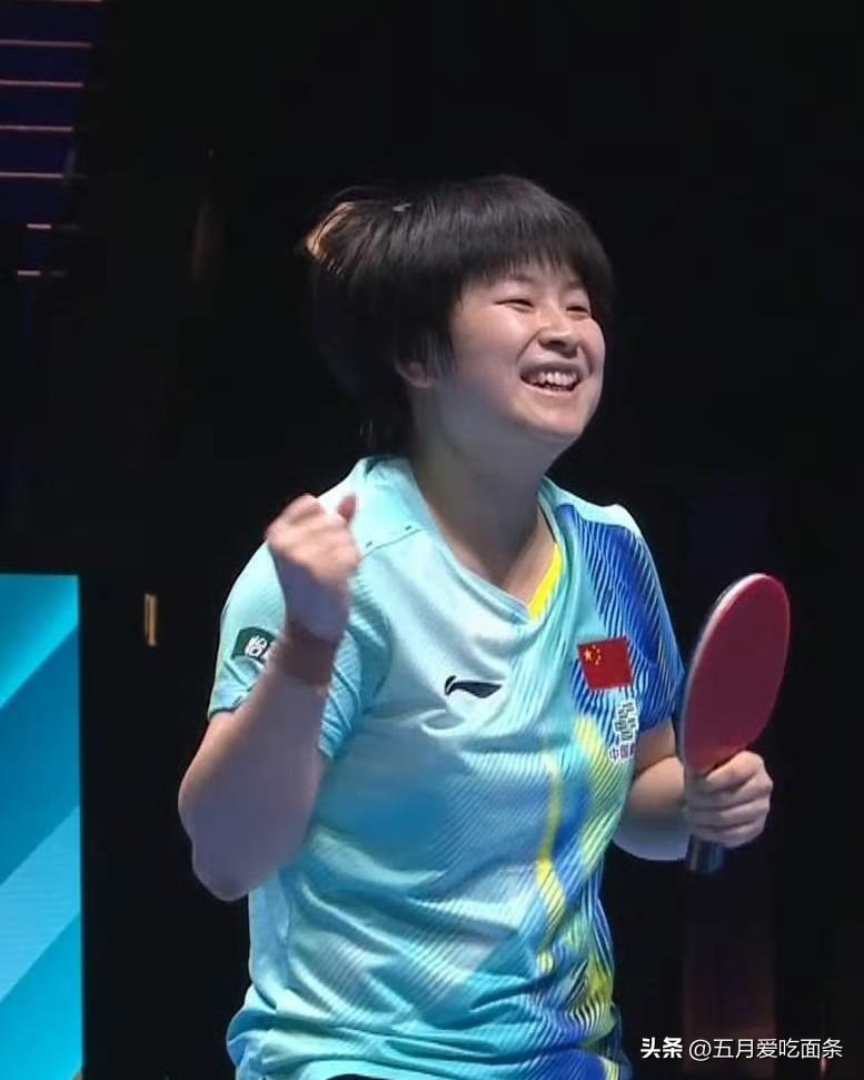 漂亮啊，小蘑菇，居然把奥运会女单铜牌，世排第九的早田希娜给干下去了。

这场比赛