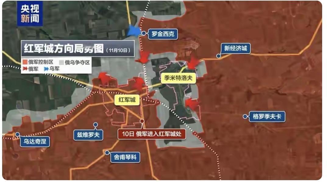 【乌军在包围圈内逃无可逃，一天十次突围行动均失败；俄军剑指康斯坦丁诺夫卡，乌军固