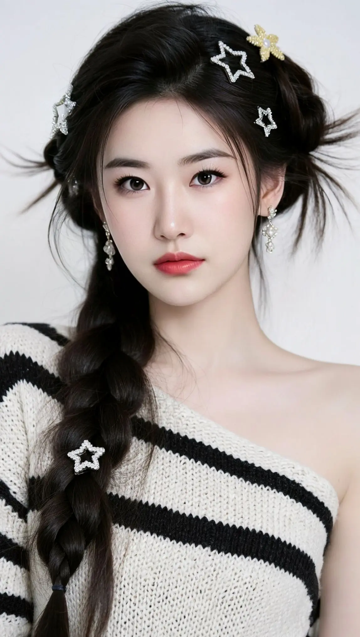 AI清新编发照 ai创作