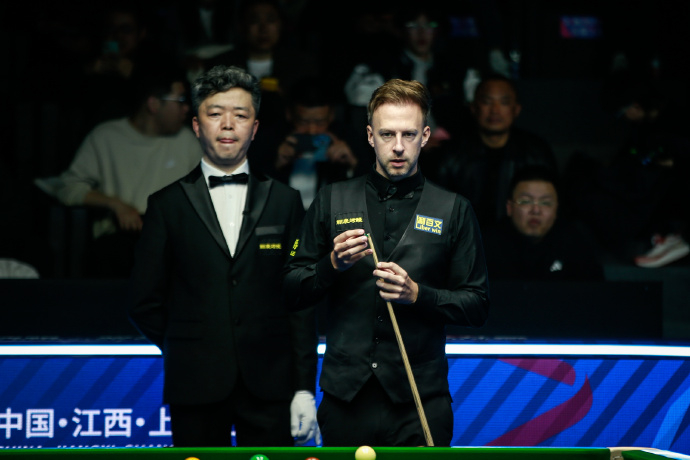 #特鲁姆普5比1尼斯勒# 2026斯诺克世界公开赛64进32轮次，特鲁姆普全场轰