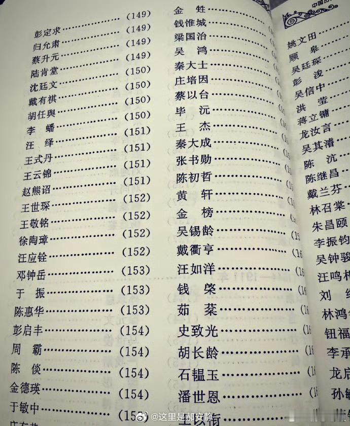 清朝状元的名字完全无网红感看到了王杰和黄轩[嘻嘻] ​​​
