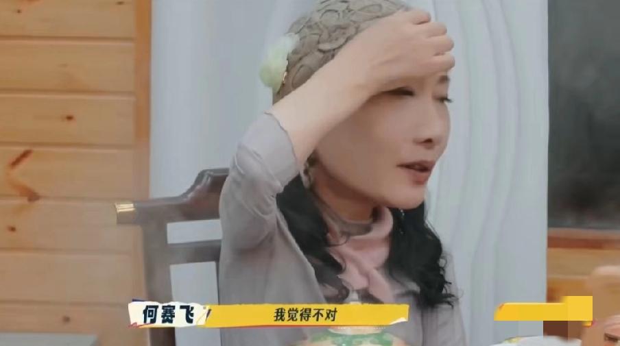 刘嘉玲与何赛飞真的不适合在一起吃饭，两人吃饭时因为聊起女人要不要生孩子争执不休，