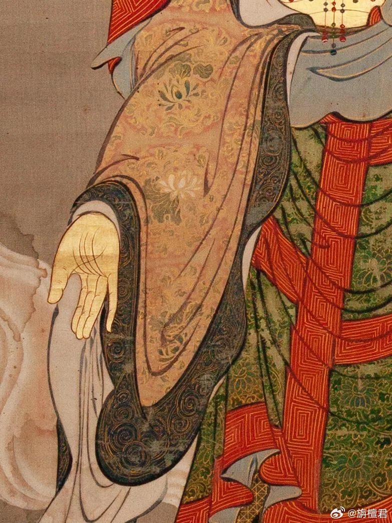 佛学文化 这位地藏菩萨为何手持人首锡杖？一提到地藏菩萨，常见的印象是头戴五佛冠，