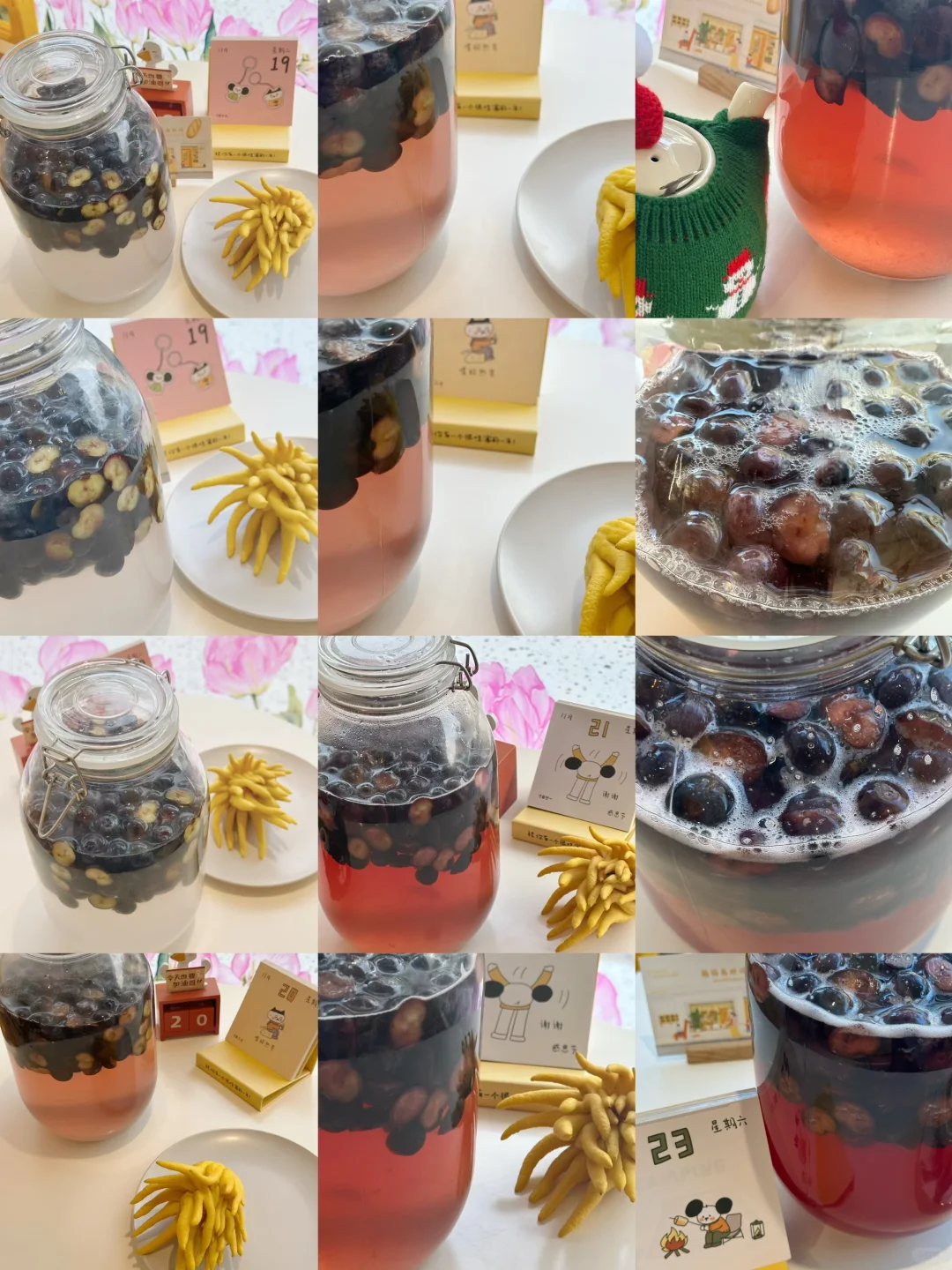 从11.19号开始饲养蓝莓酵种，直到今天11.25号才能出炉的，天然蓝...