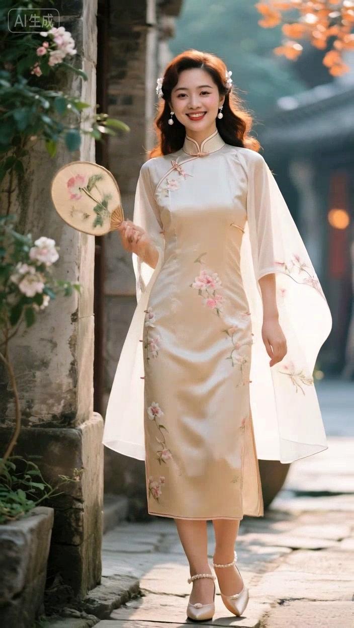 七绝●繁花似锦/古韵  

花开满院贵宾来，
老巷通街是舞台。
远客闻名皆打卡，