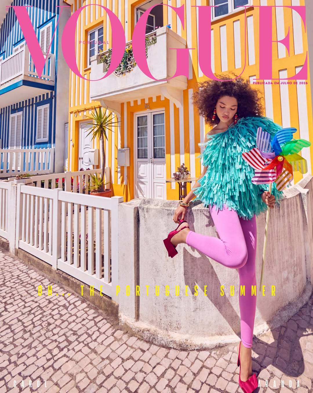 Vogue Portugal August 2026很松弛很美 