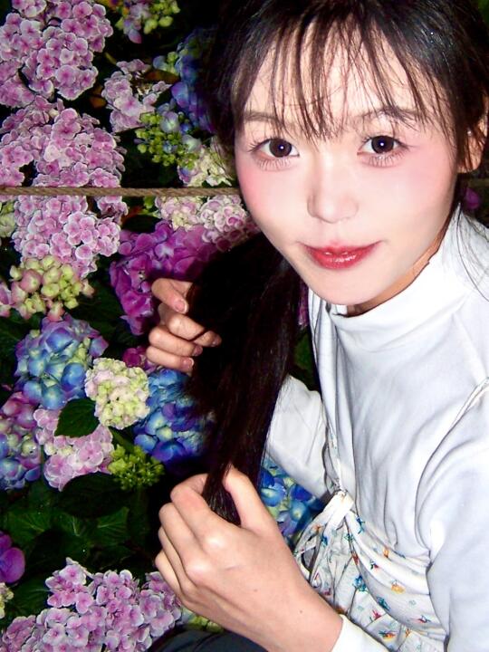 绣球花和ccd记录的雨天☔️