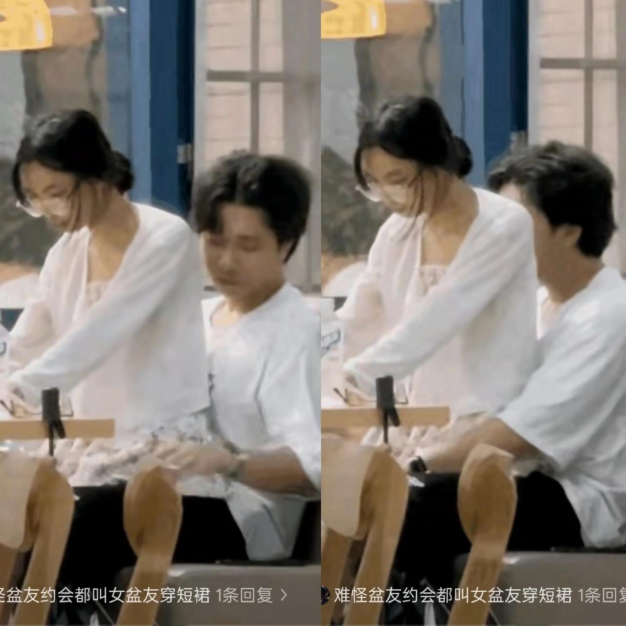 年轻确实让人羡慕，活力四射、敢于展现自我，这没什么不好。可最近看到两位年轻人在公