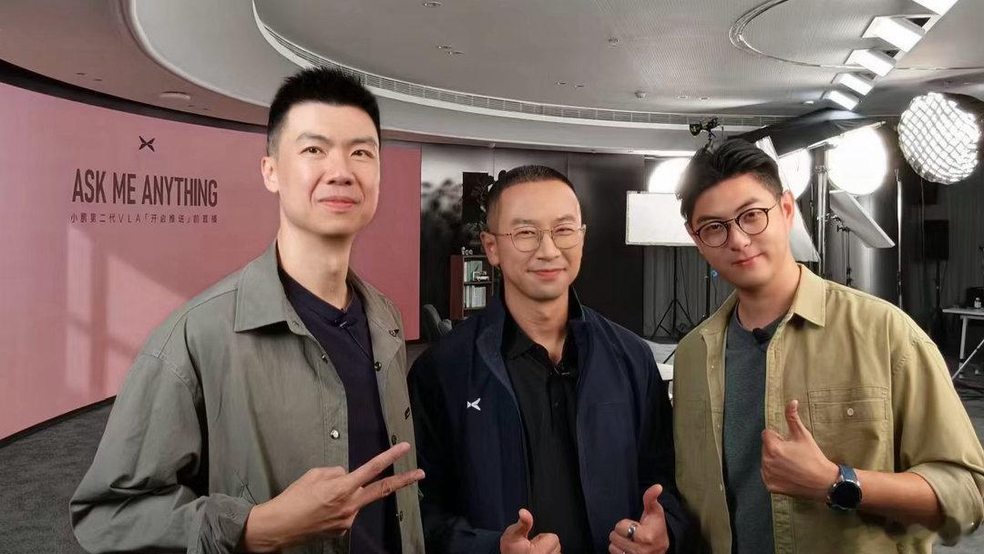 太高兴了，可以跟智驾男神，VLA 2.0之父先明一起直播何小鹏直播第二代vla推