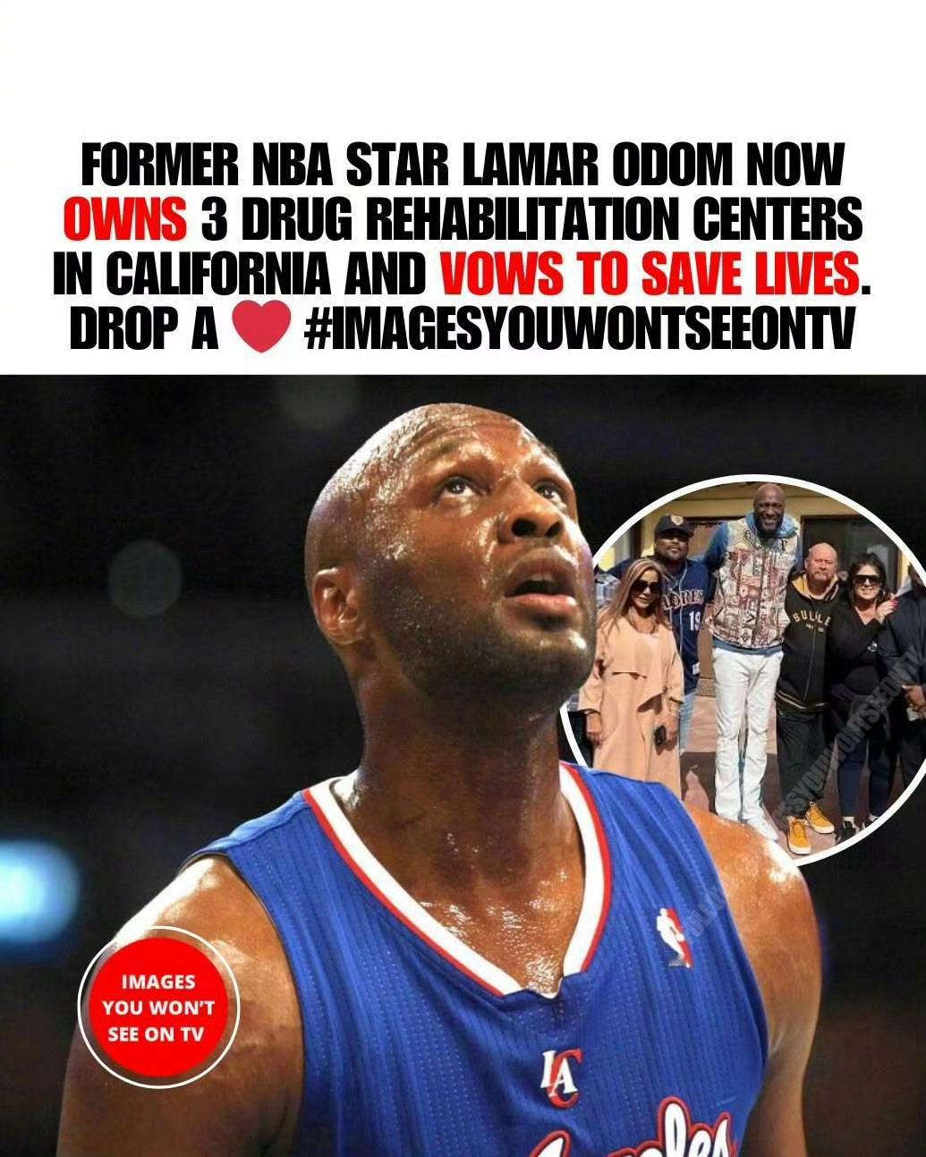 奥多姆受自身康复经历启发，在加州投资了三家戒du康复中心，帮助人们重建生活。奥多