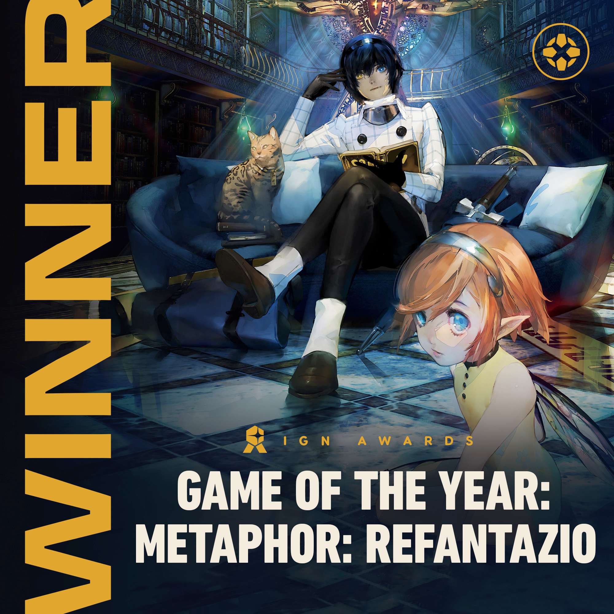 IGN 2024年度游戏：《暗喻幻想：ReFantazio》 