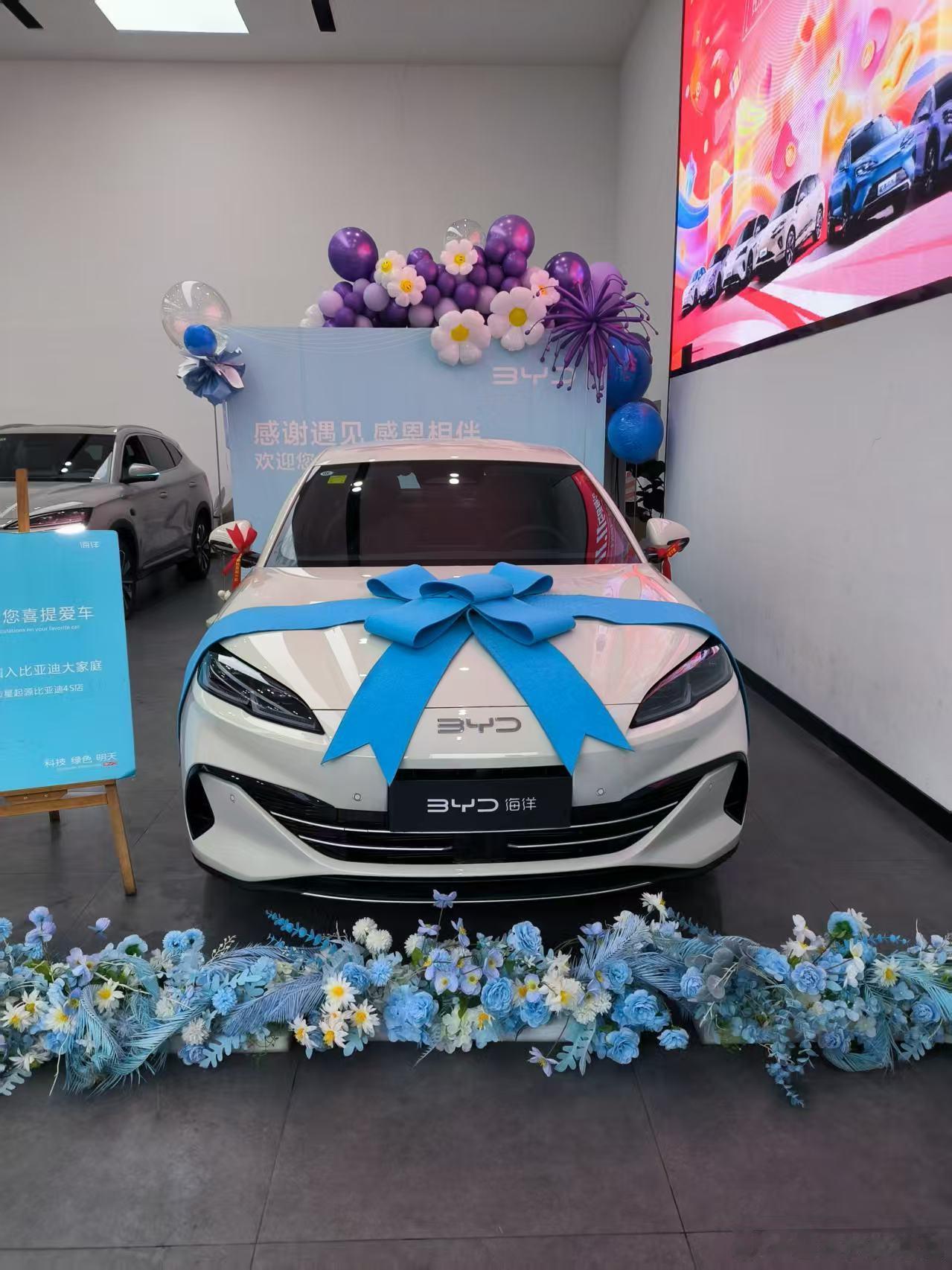 恭喜朋友喜提海豹06暖色烟茶🎉 智驾好用！配置实用！颜色耐用！买06选烟茶就对