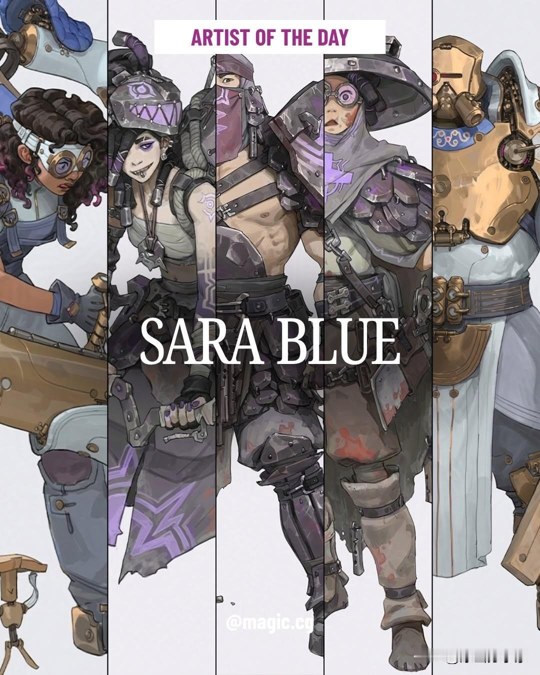 画师sara blue 插画作品一组
动漫 二次元 原画分享家 插画 卡通 动画