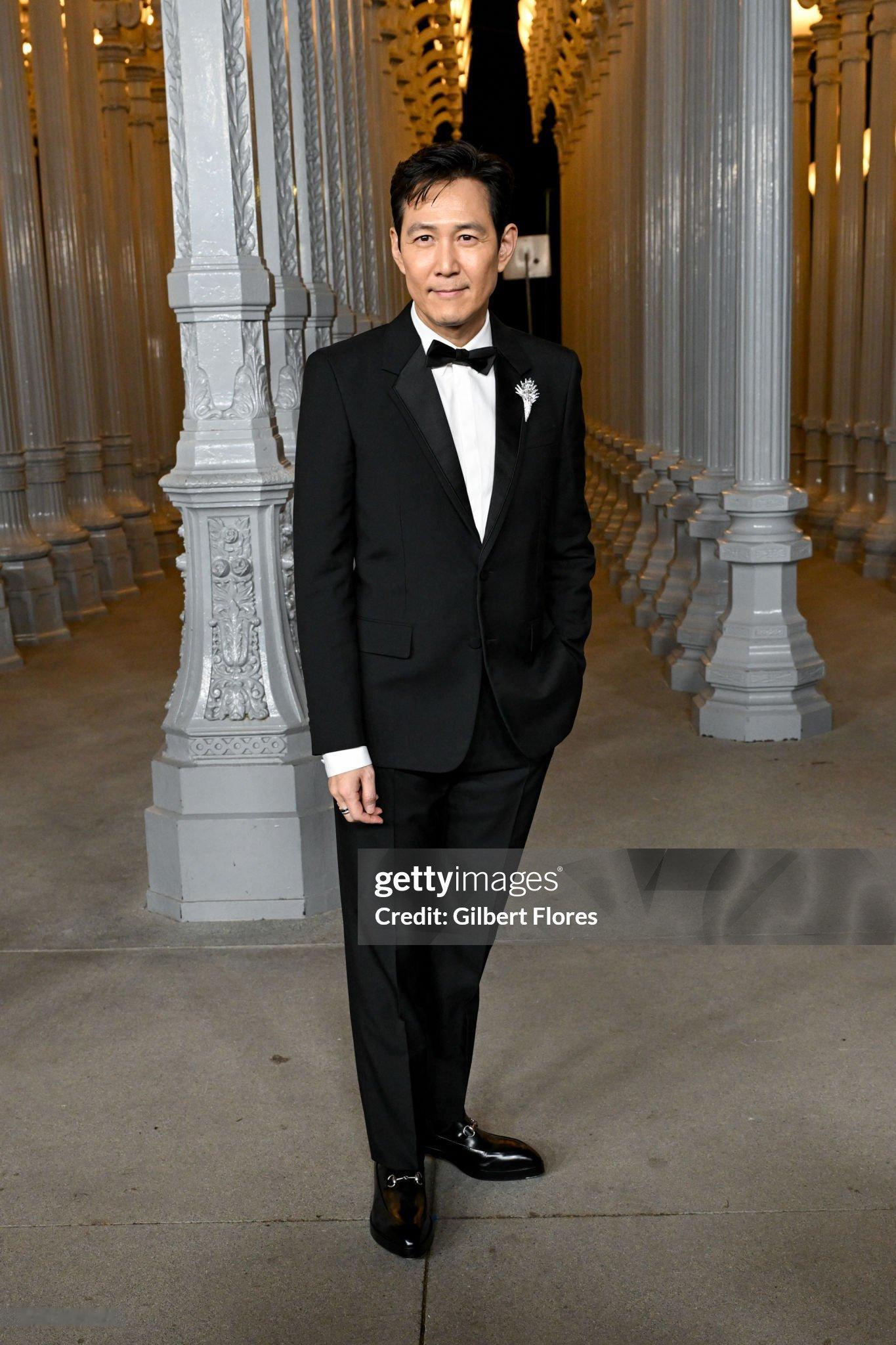 李政宰、文佳煐、李洙赫、路云在今天美国LACMA晚宴现场 ​​​