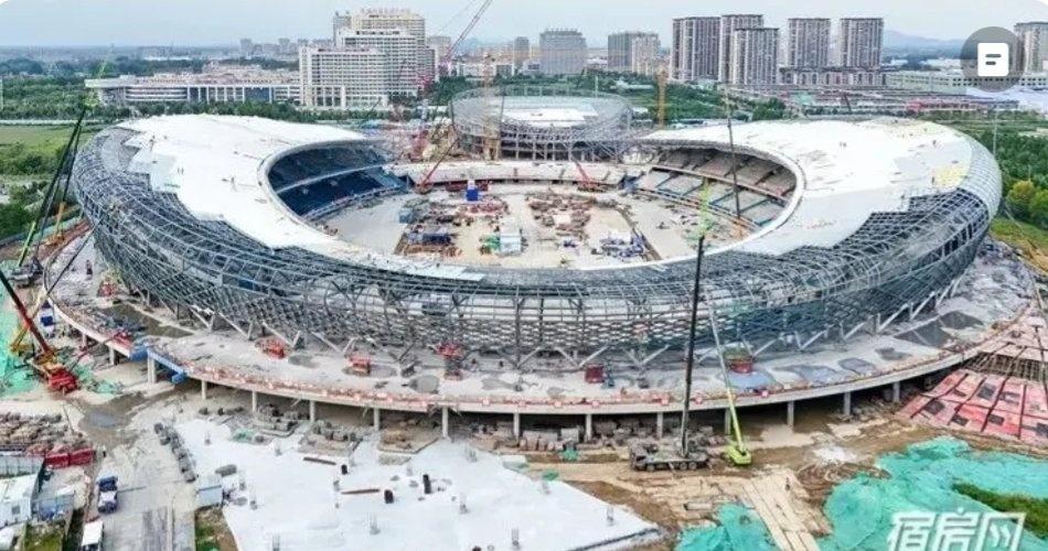 宿州奥体中心建设迎来蜕变 高清俯瞰图呈现！
作为宿州城市功能升级的重要地标、承载