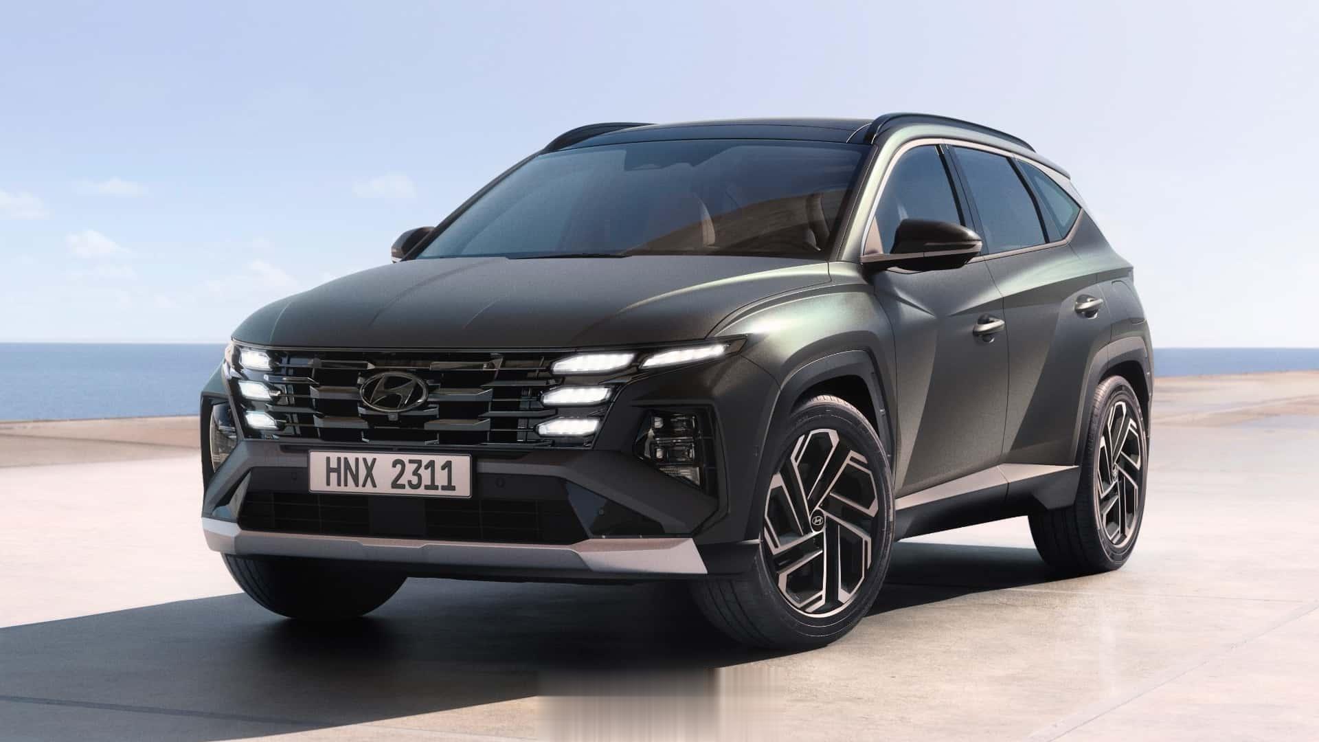 2025 Hyundai Tucson (Europe)日前，有外媒曝光了一组2