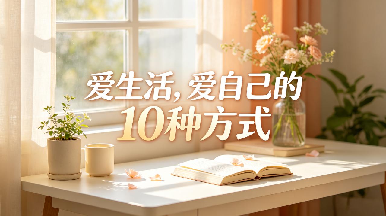 爱生活，爱自己的10种方式
 
①身体感到不适时，好好休息，充足睡眠调养身心
②