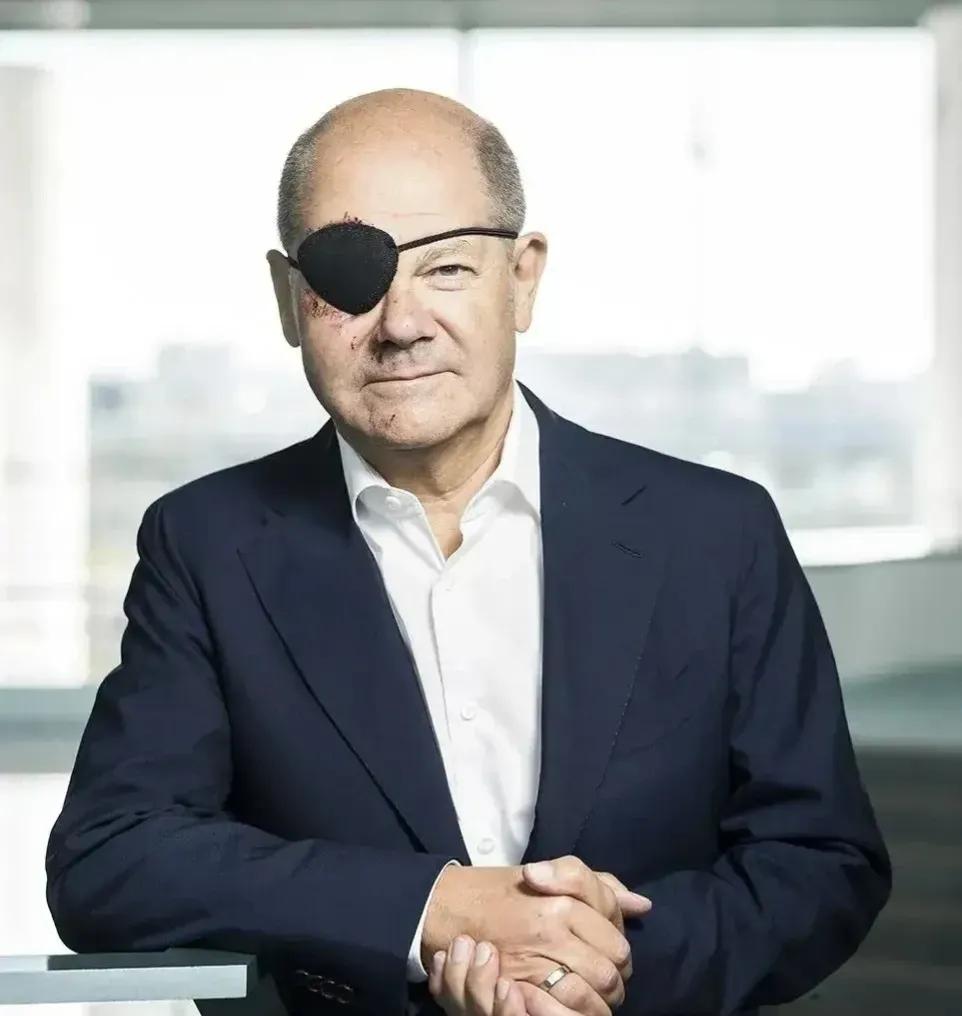 舒尔茨这个独眼龙造型，确实挺别致的