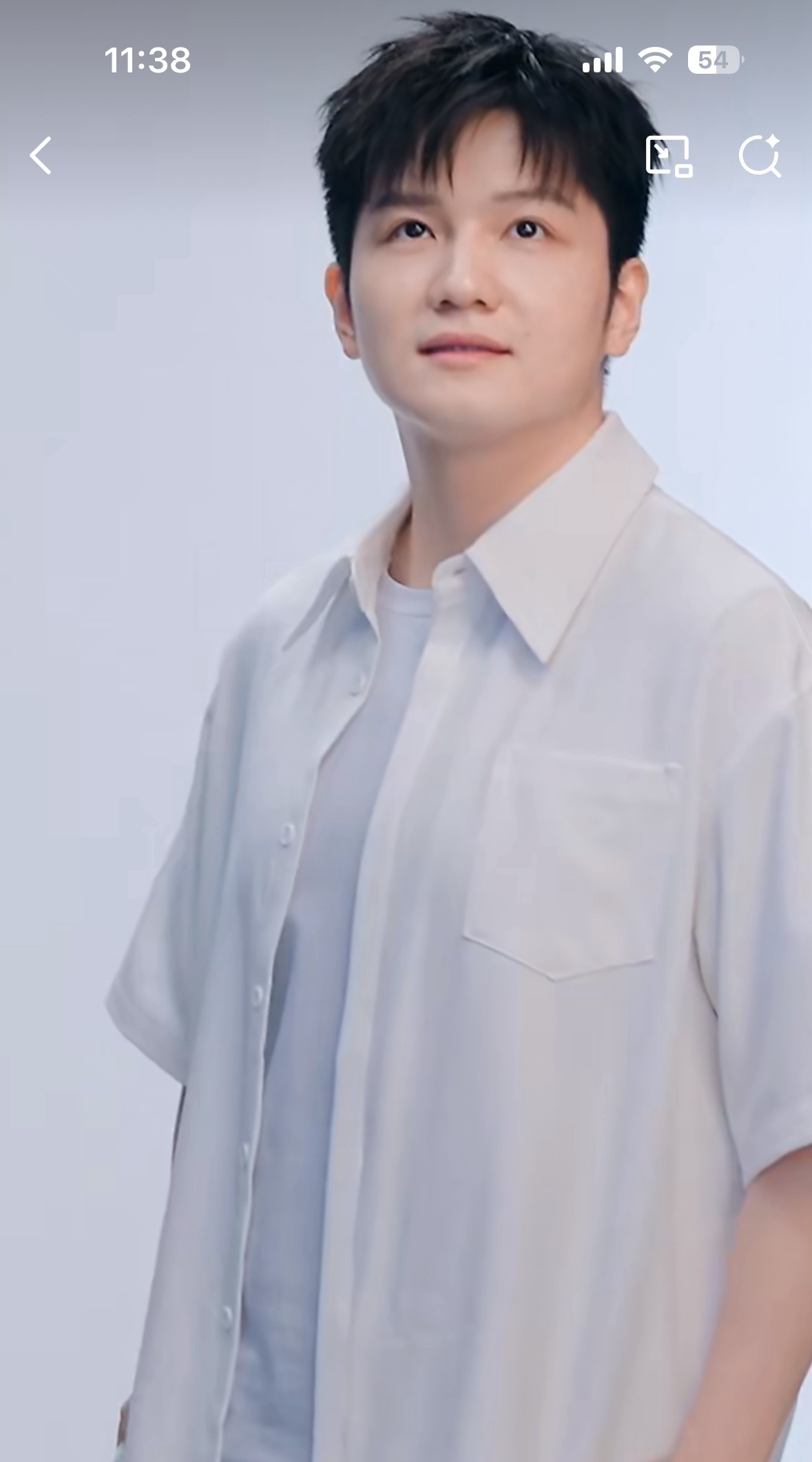 世界上穿白衬衫最有感觉的男人 