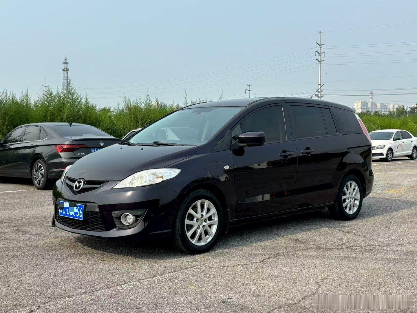 马力玩聚老马在路上天津二手车 2010年的马自达5这两天整备好了准备上架了津牌​