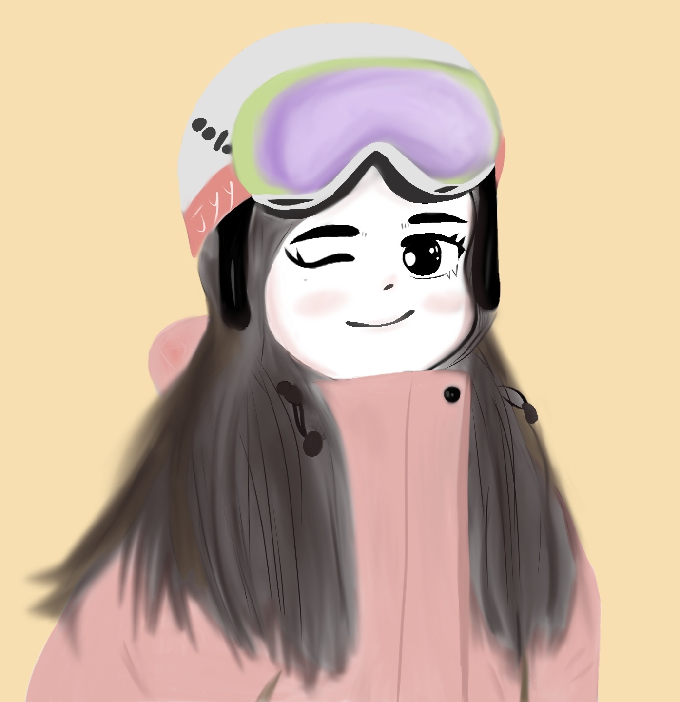 #蒋依依[超话]# 💜#依些美好小事#蒋依依Q版 | 依小薰第一弹给我画的小宝