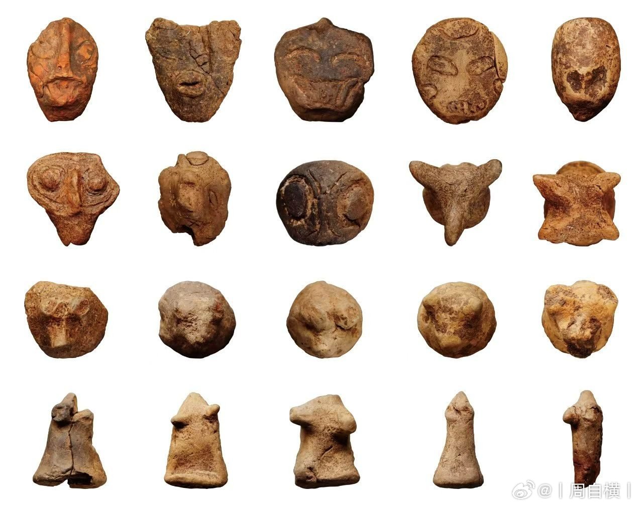 史前奥特曼：八千年前的獠牙陶塑在2025年度全国十大考古新发现初评中，河南新郑裴
