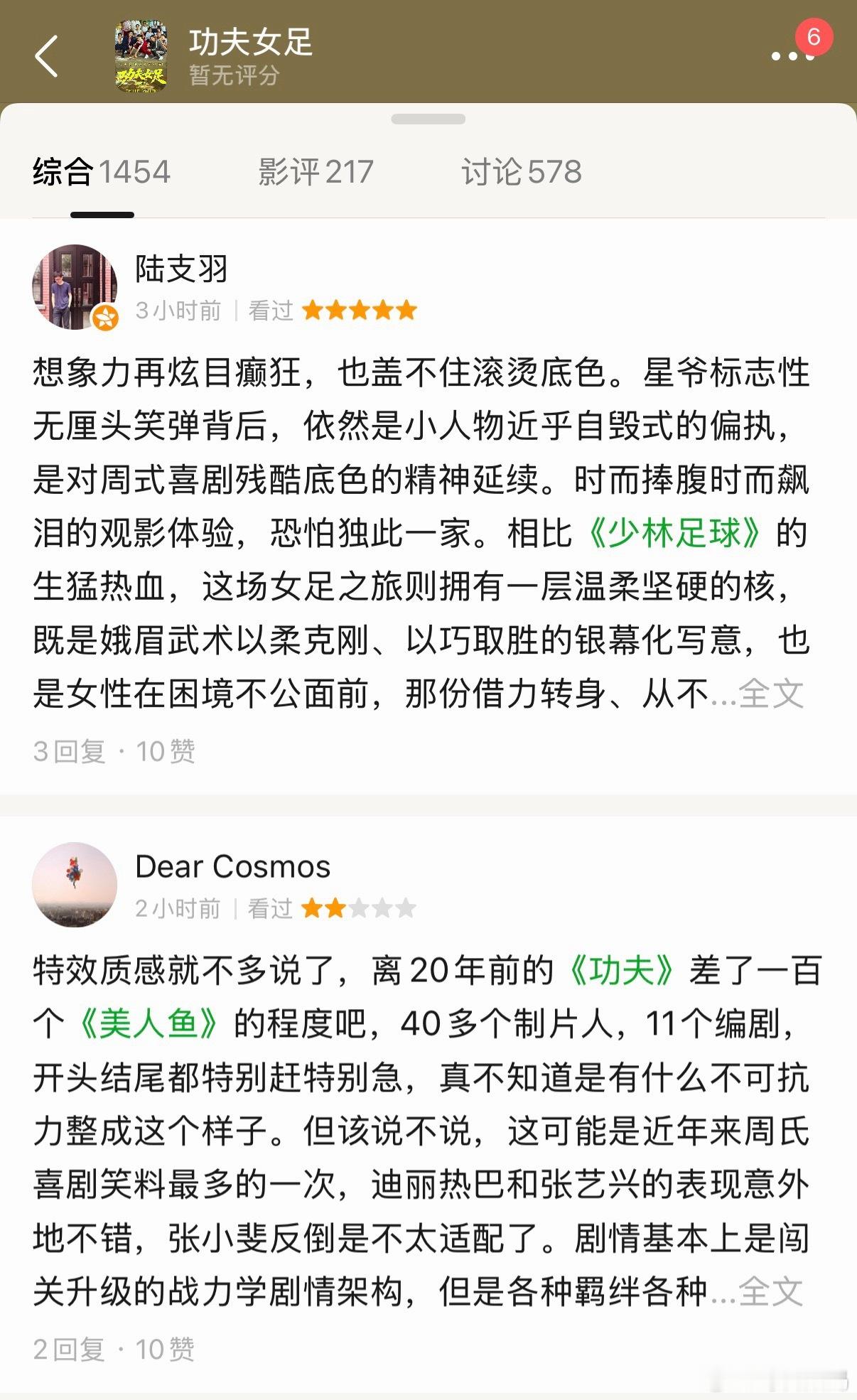 功夫女足 好看没想到啊没想到，《功夫女足》口碑两极分化，弄得云里雾里的，看影评也