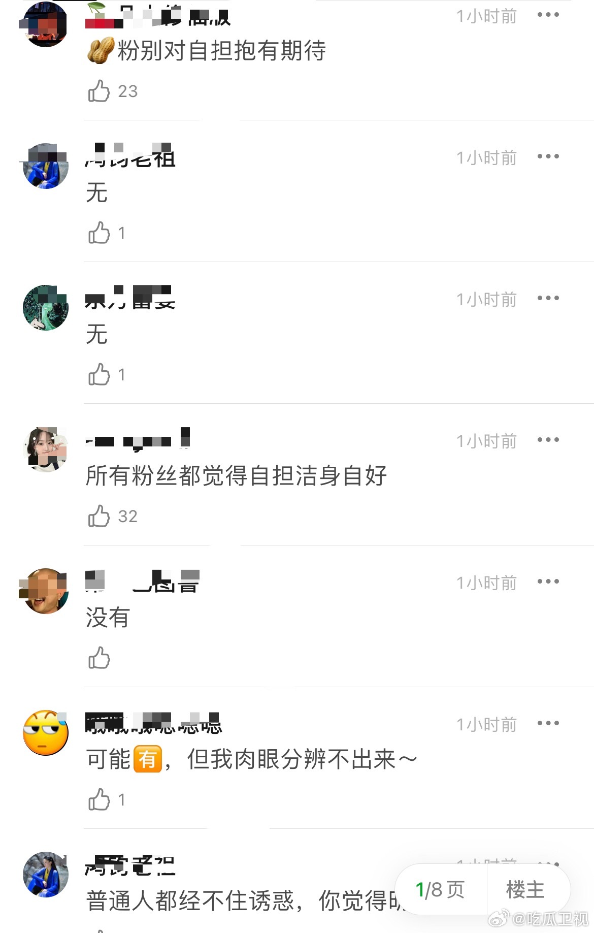 提名你觉得洁身自好的男艺人？ ​​​