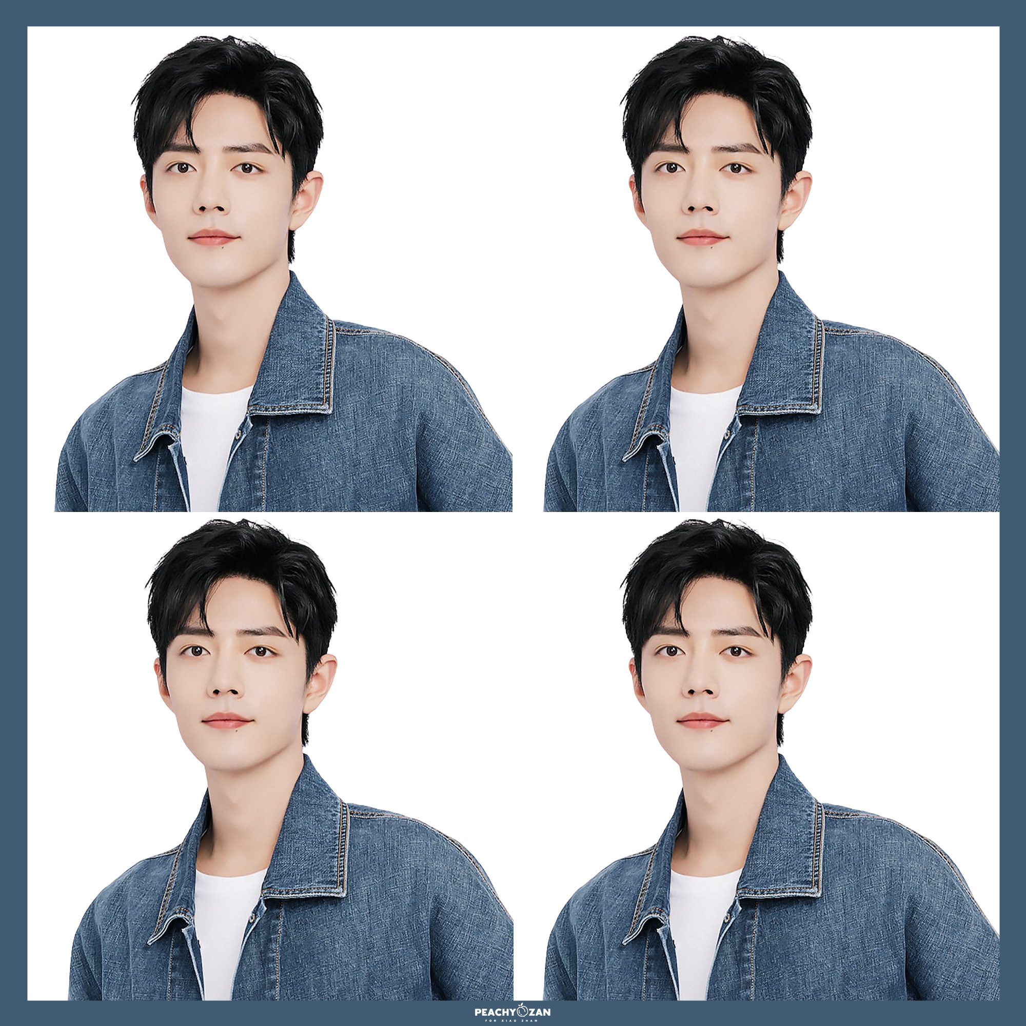 肖战从小学绘画好板正的牛仔战，真帅气！肖战站姐居然还有存货张子墨站姐发肖战