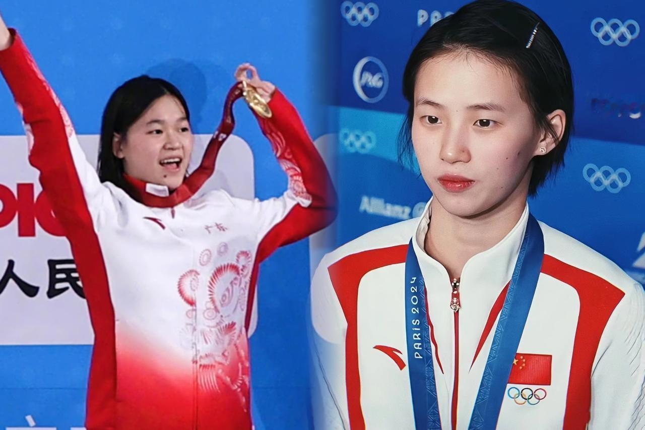 突然发现个有意思的点，
陈芋汐和全红婵都是冠军级选手，
但陈芋汐还真有地方得跟全