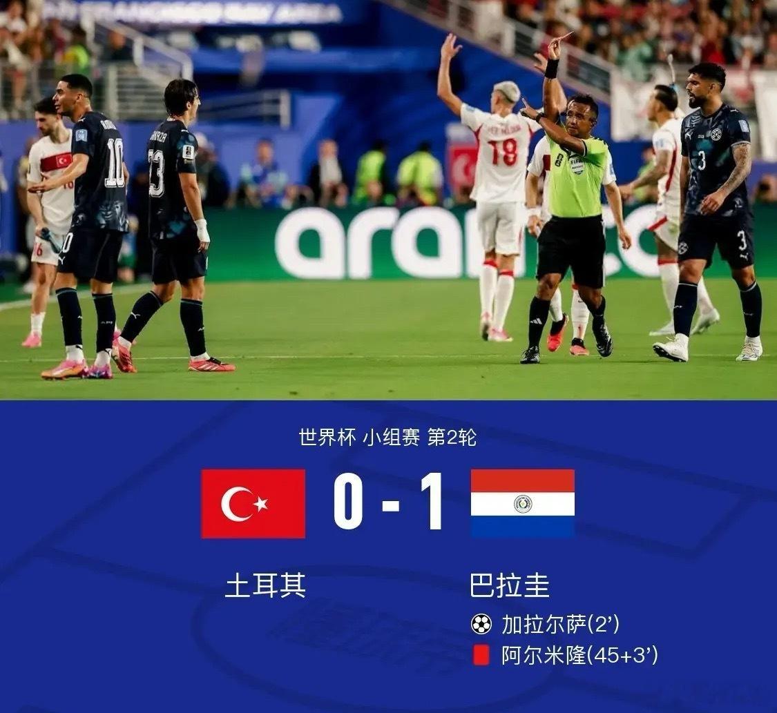 足球 北京时间6月20日11:00，世界杯小组赛D组第2轮，土耳其与巴拉圭在旧金