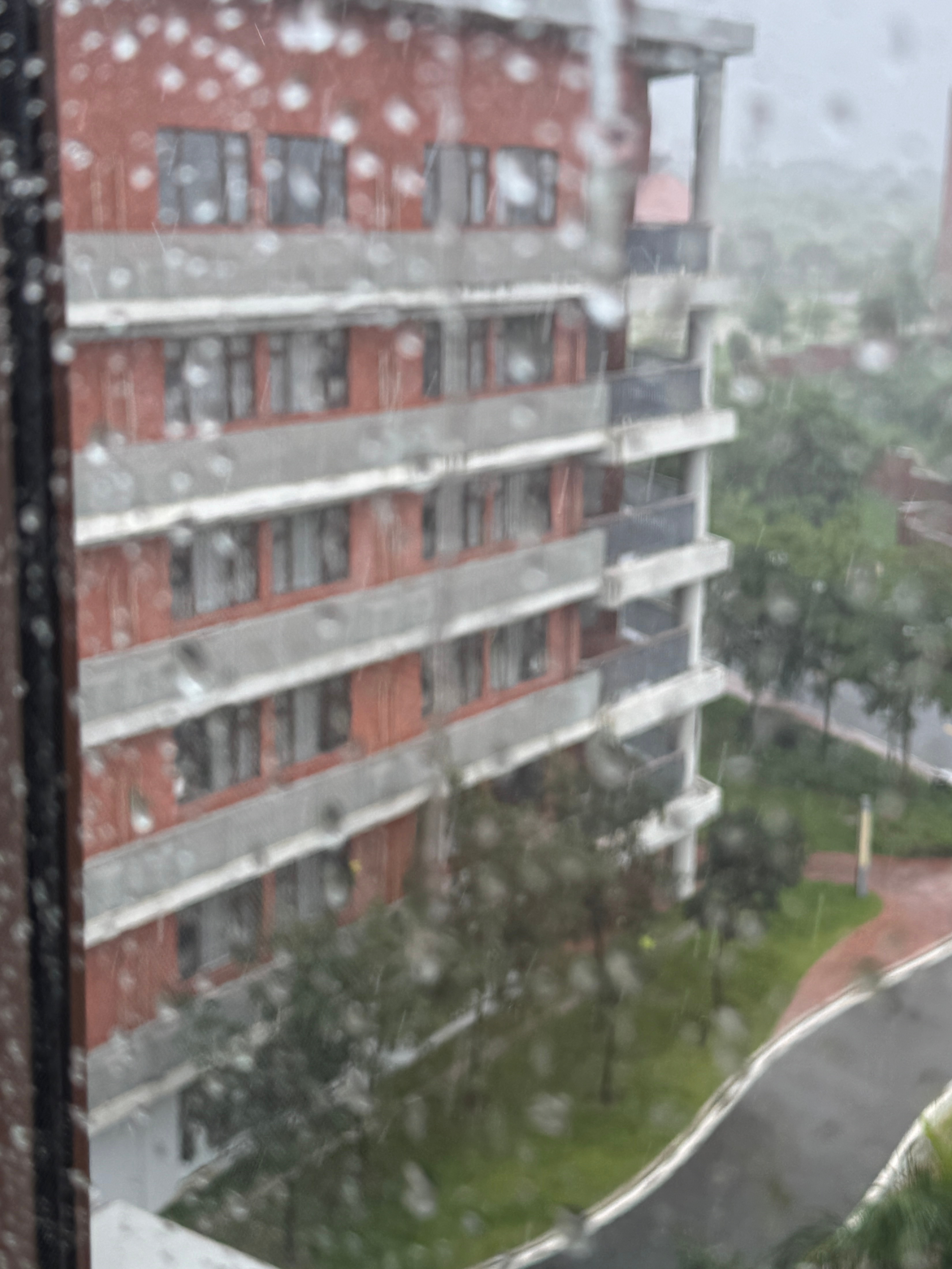中午休息时外面下着暴雨 我躺在房间里听着一阵一阵的打雷声 却发现再也不想给你发任