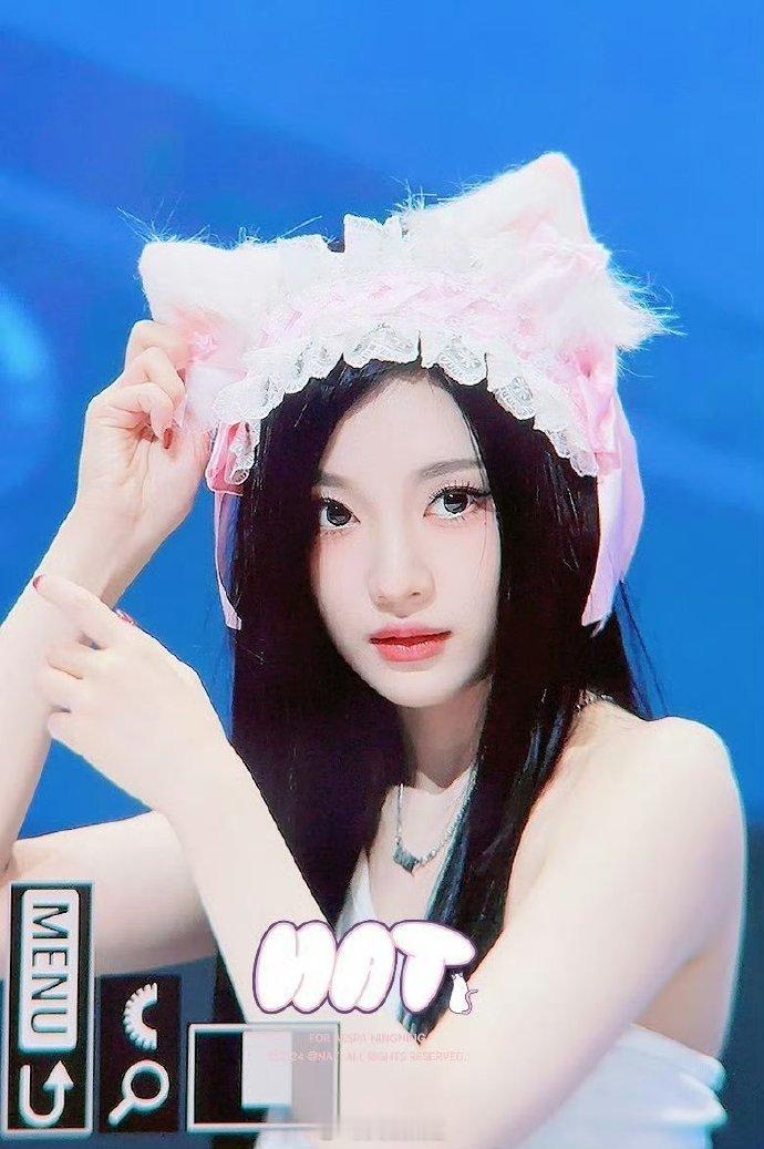 #宁艺卓线下签售香妃头饰##宁艺卓线下签售狐狸耳朵COS# 宁艺卓的MS线下签售