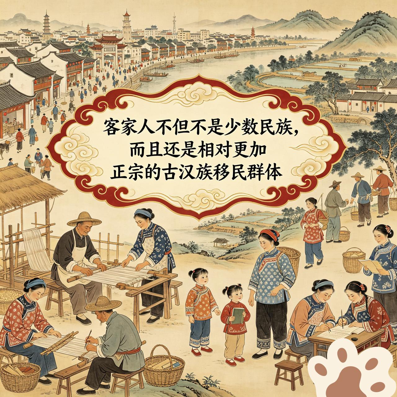 1951年的《人民日报》上，居然把客家人归类为了少数民族。这事儿，搁现在有点客家